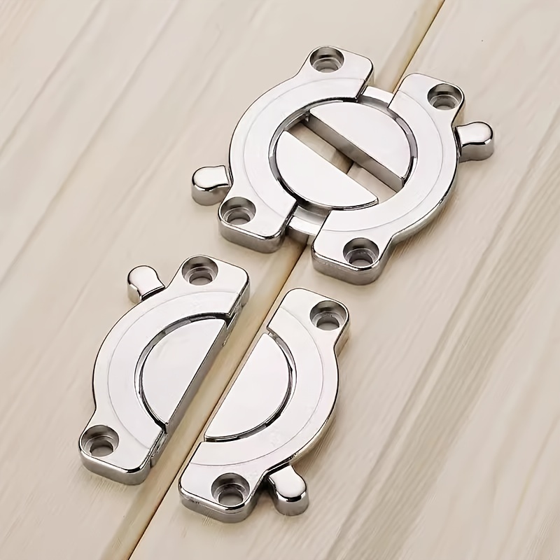 Furniture Interlocking Hardware - Złącze do pogrubionych blatów stołowych, okrągła