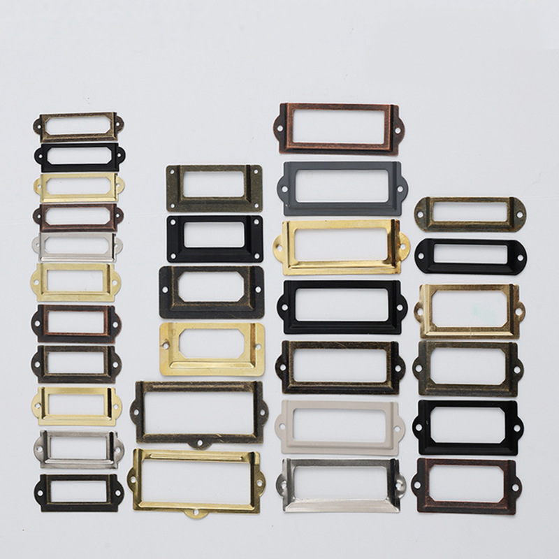 Furniture Hardware Names - Stary uchwyt na etykiety antyczne karty