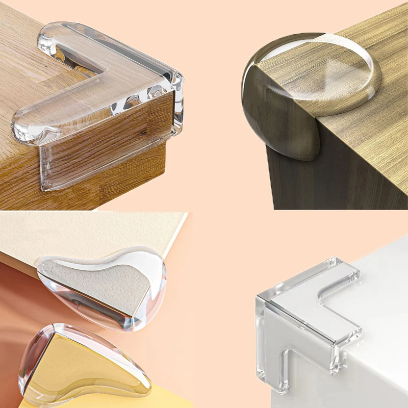 Furniture Hardware Bolts - 10 SZT. Przezroczyste Ochraniacze Narożników Mebli,