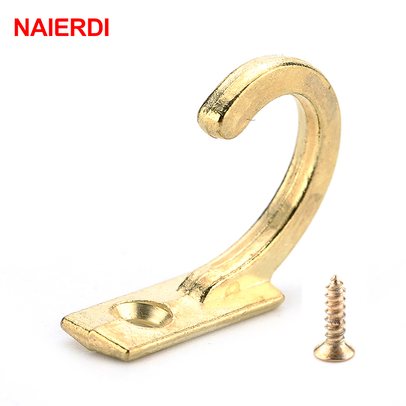 Furniture Home Hardware - NAIERDI 10 sztuk małe antyczne haki