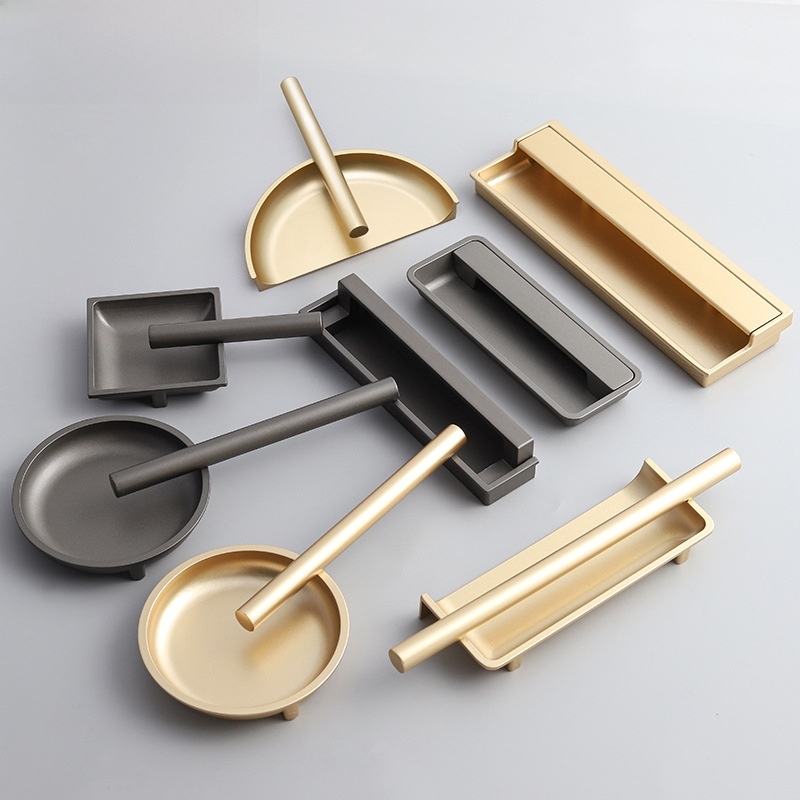 Furniture Hardware Types - Wbudowane, niewidoczne, ukryte zamki ze stopu