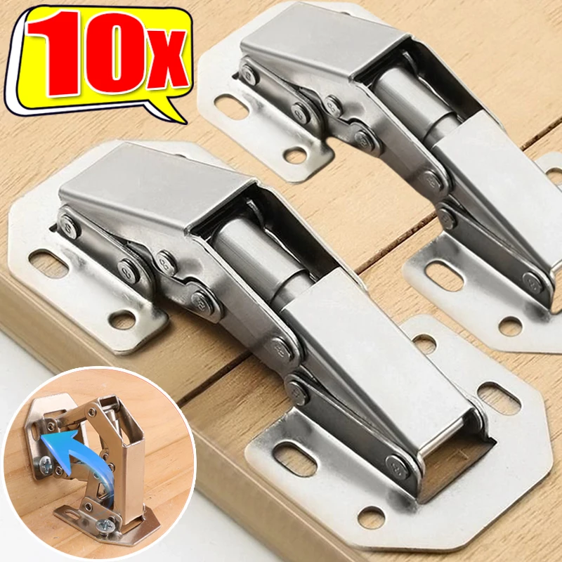 Furniture Hardware Types - Zawias buforowy bez wiercenia: 2/10 szt.