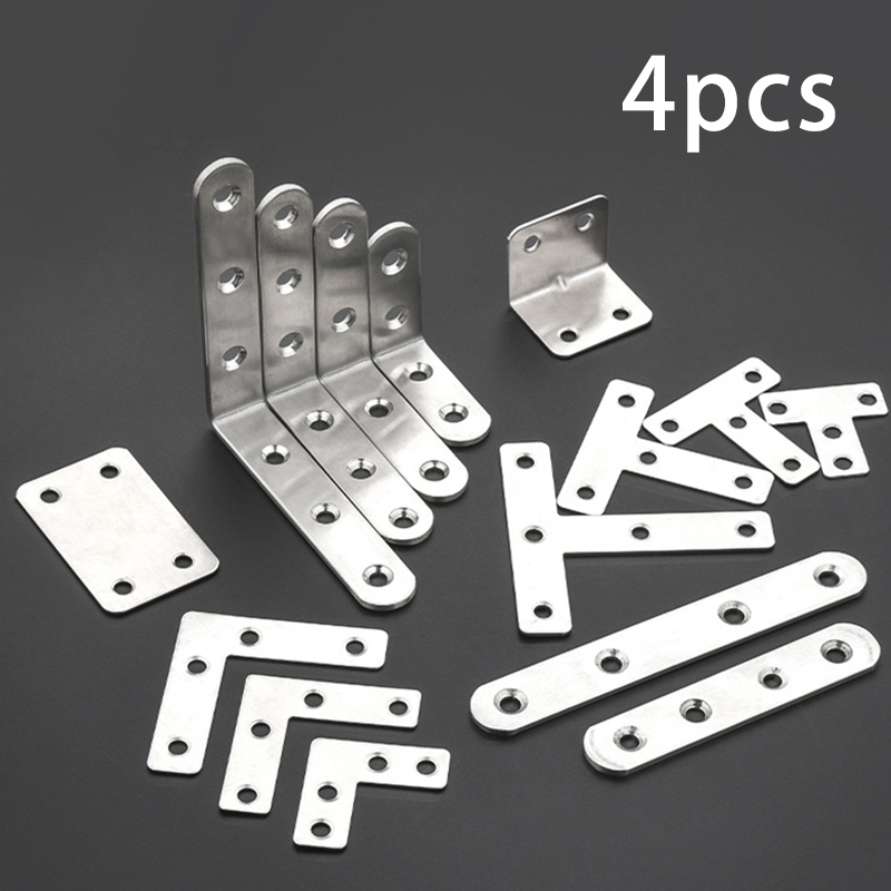 Furniture Hardware Fasteners - 4 szt. Uchwyty narożne wielofunkcyjny łącznik