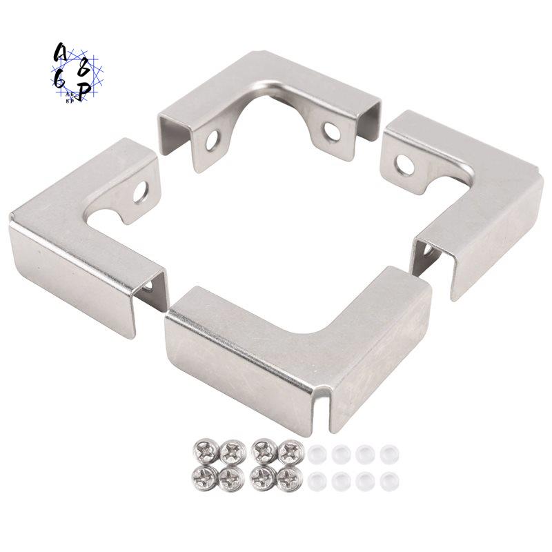 Furniture Hardware Types - A68P-4 szt. Klips mocujący do szkła