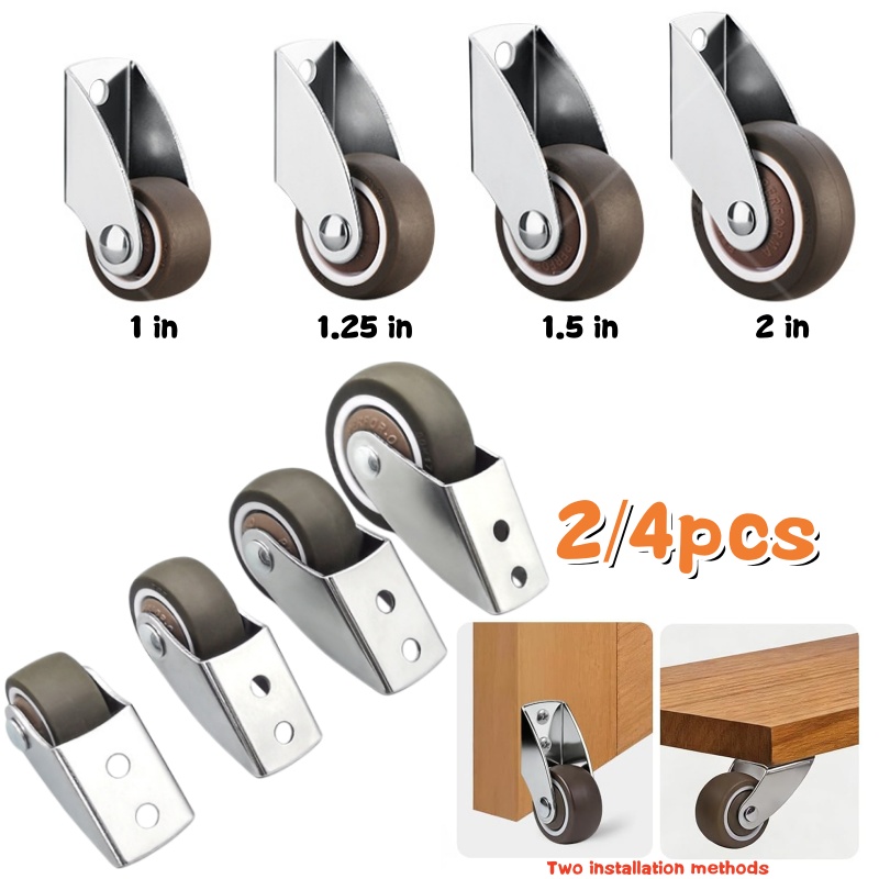 Furniture Hardware Types - 2/4 szt. Nowe kółka podporowe do
