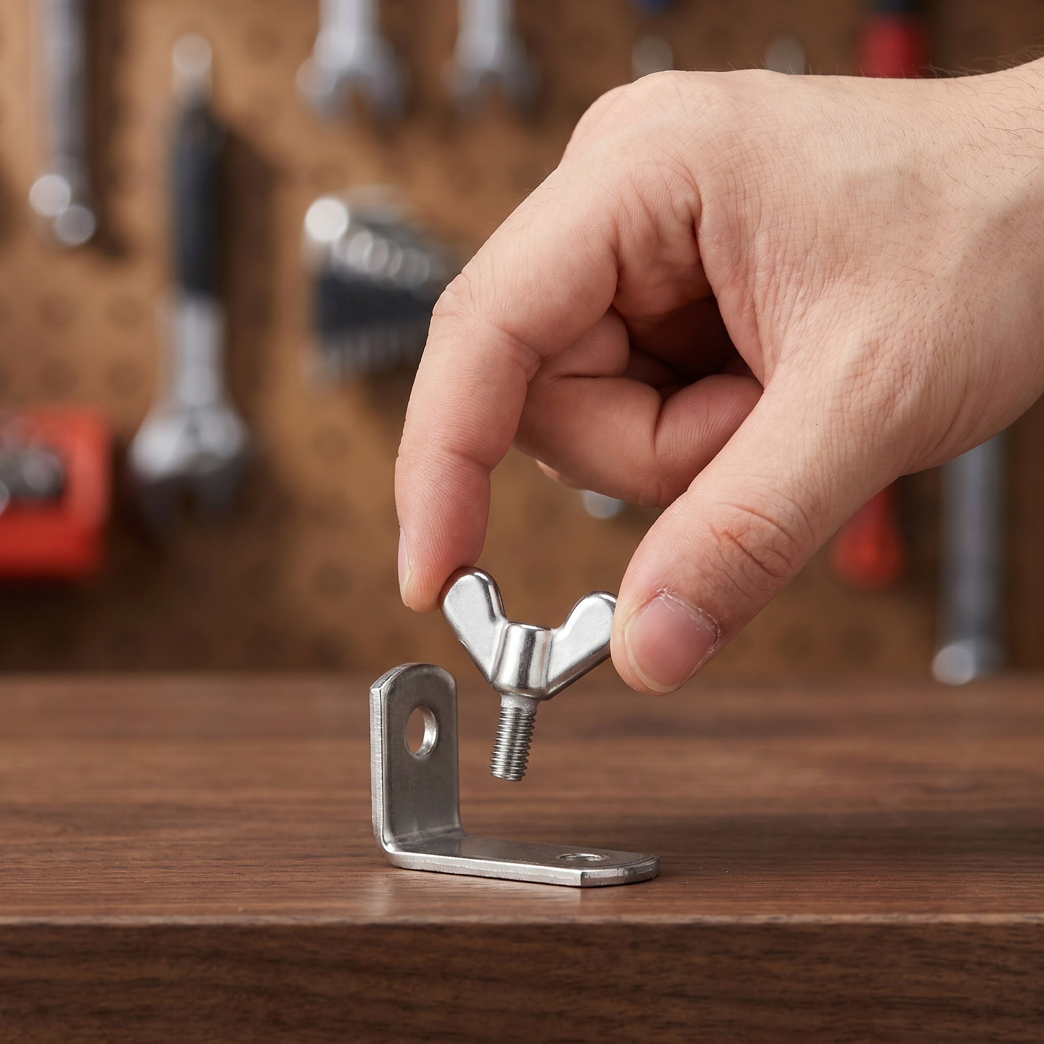 Furniture Hardware Fasteners - 2 szt. Śruby do masztów flagowych