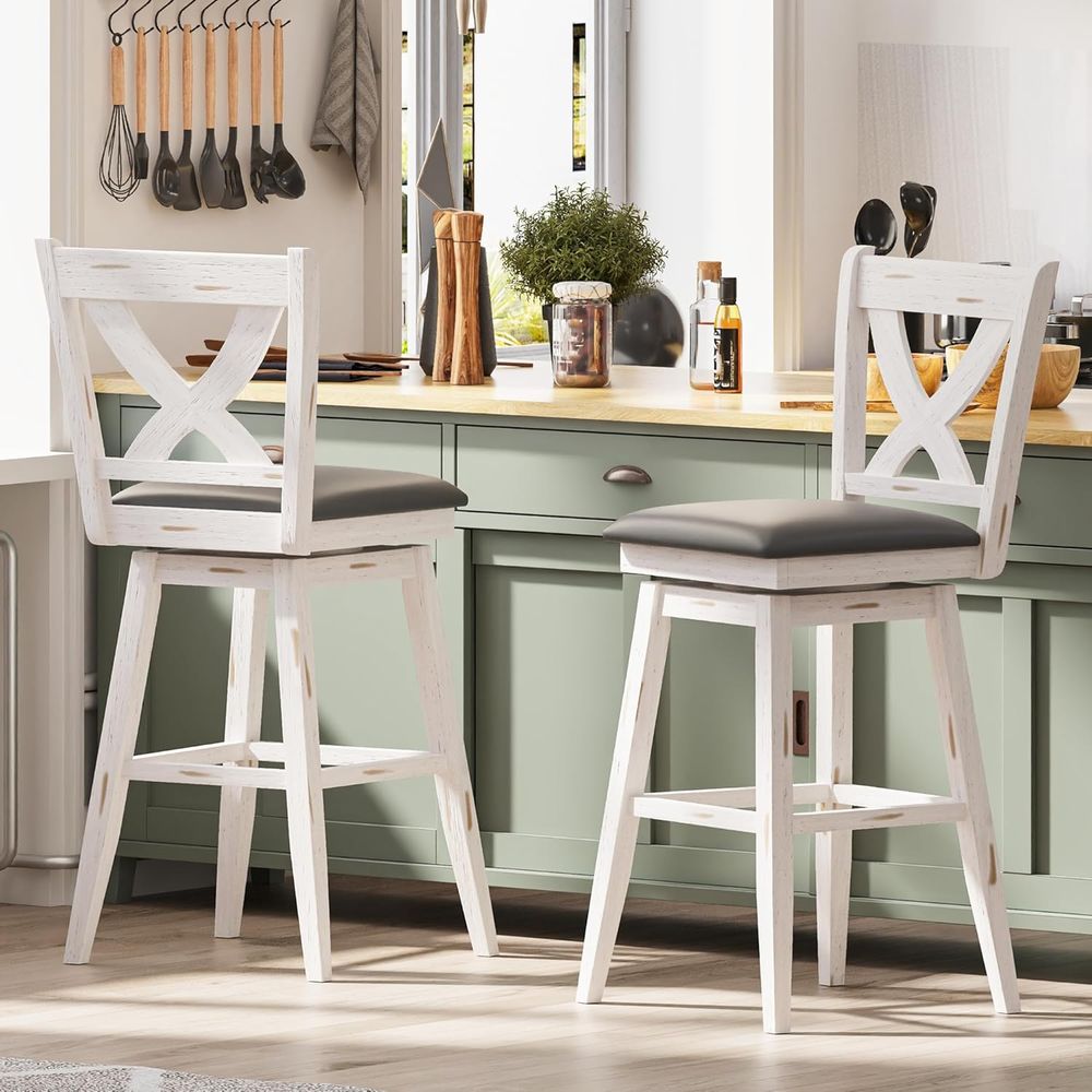 Zestaw 2 obrotowych krzeseł ba – Furniture Leg Set recenzja i cena