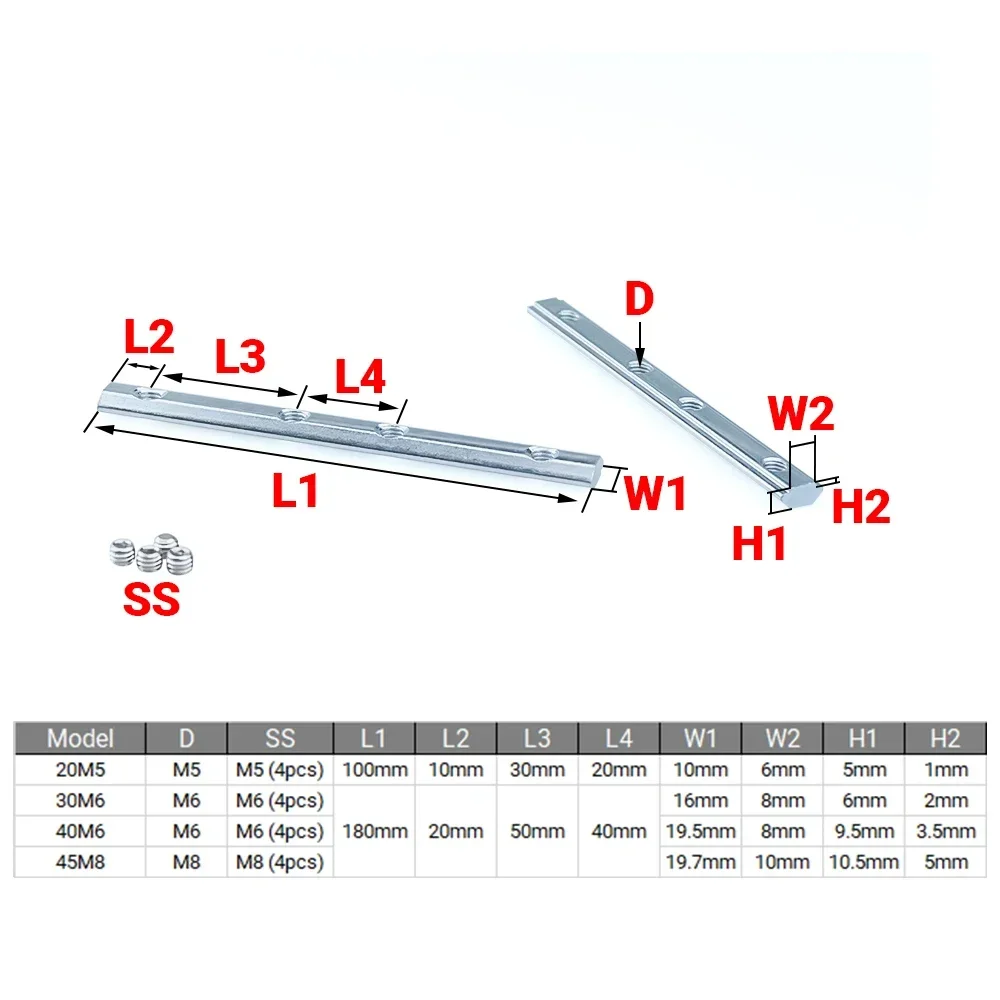 4 szt. V-Slot T-Slot Joiner 18 – Joint Connector Bracket recenzja i cena