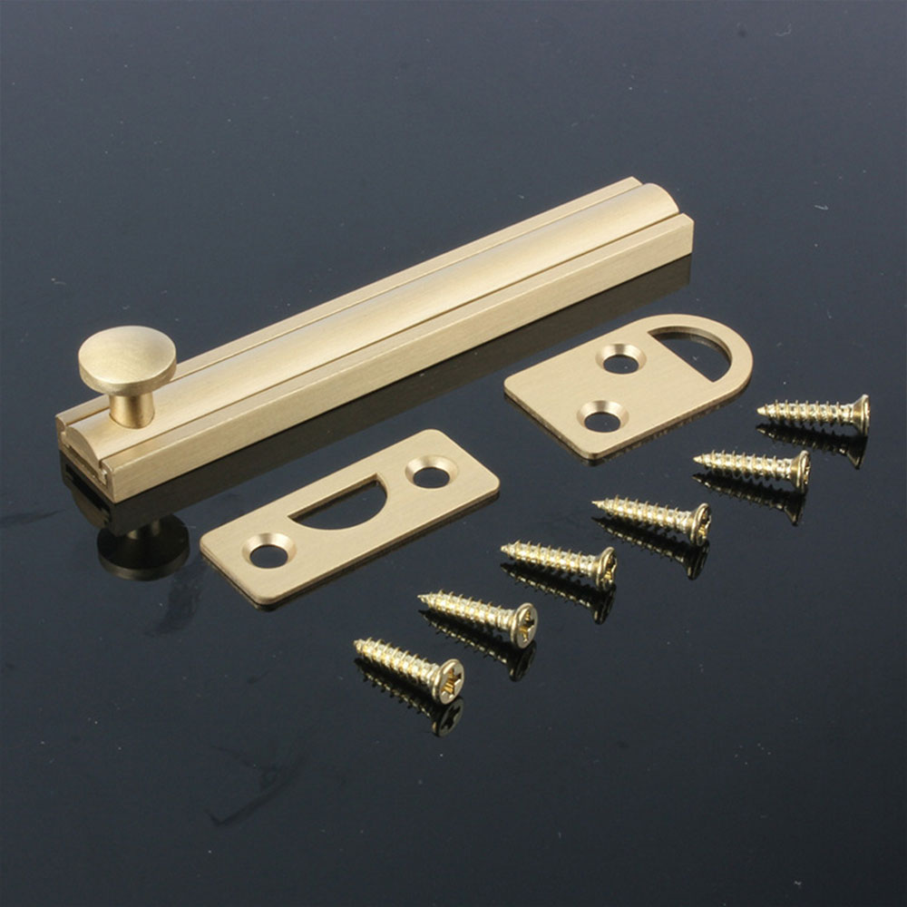 Srebrny/czarny rygiel do drzwi – Furniture Hardware Black recenzja i cena