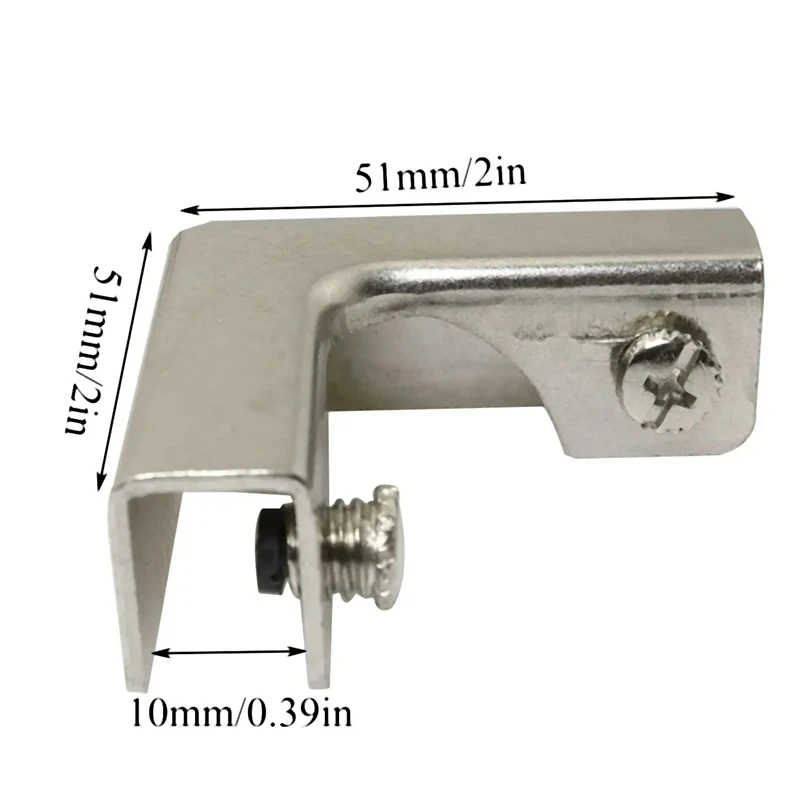 4 szt. Klipsy mocujące do szkł – Furniture Hardware Types recenzja i cena