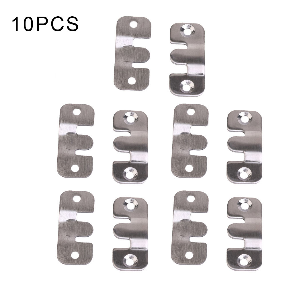 10 szt. Wytrzymały wieszak na  – Furniture Interlocking Hardware recenzja i cena