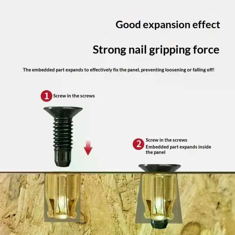 10 szt. Nakrętek zawiasowych,  – Furniture Hardware Fasteners recenzja i cena