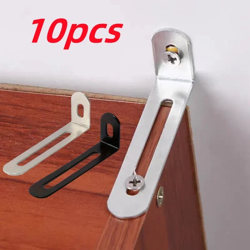10 szt. wsporników kątowych w  – Furniture Hardware Black recenzja i cena