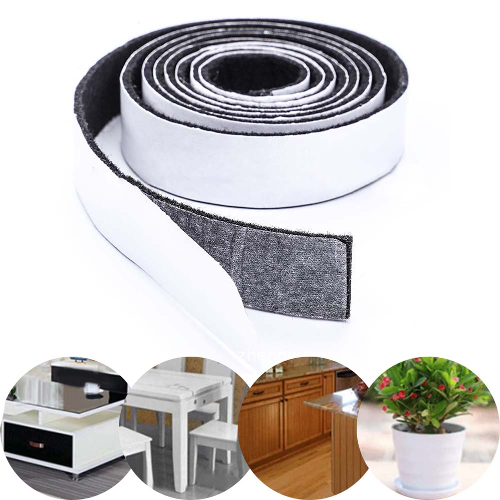 Cichy pasek filcowy Samoprzyle – Furniture Hardware Black recenzja i cena