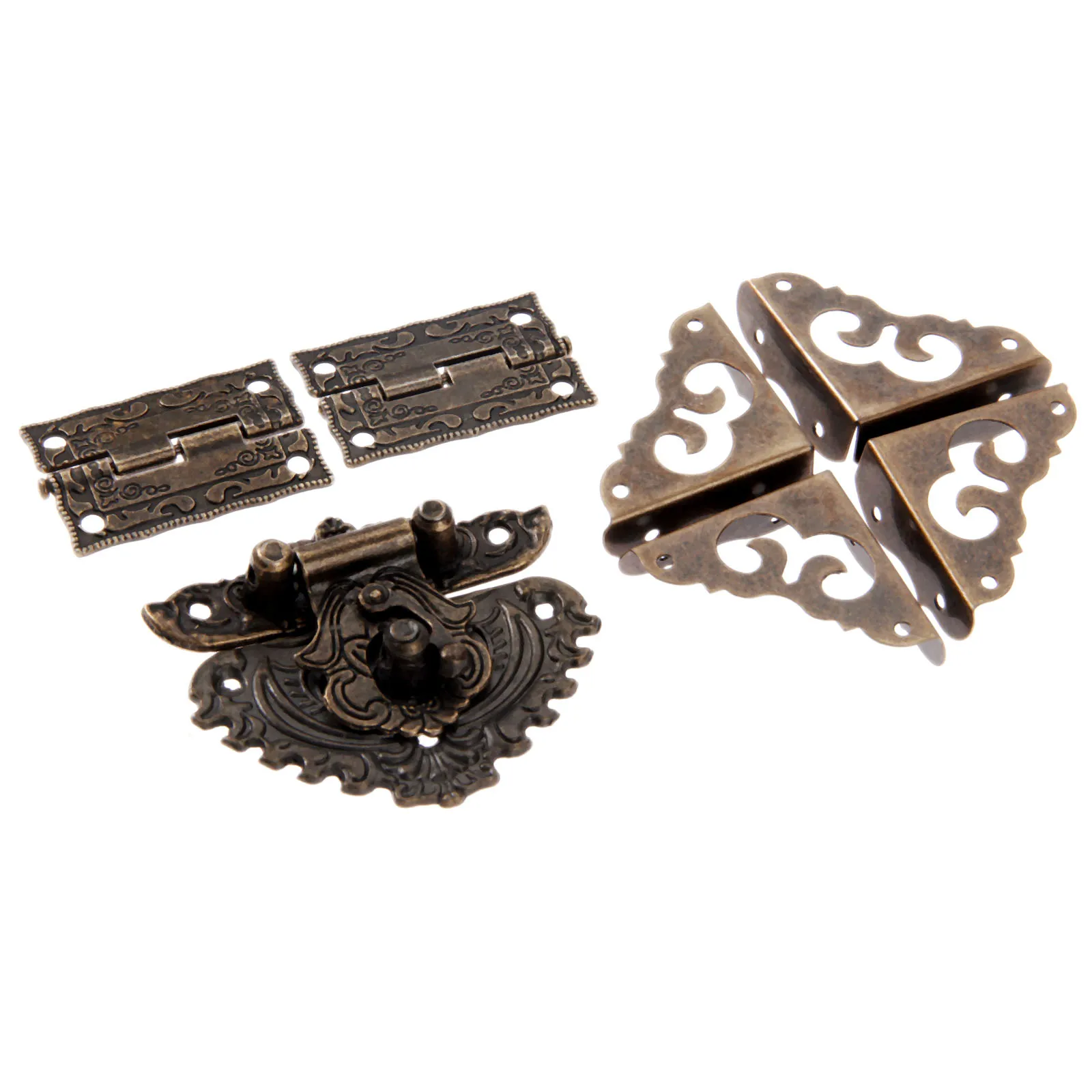 7 sztuk/zestaw Antique Bronze  – Furniture Hardware Hinges recenzja i cena