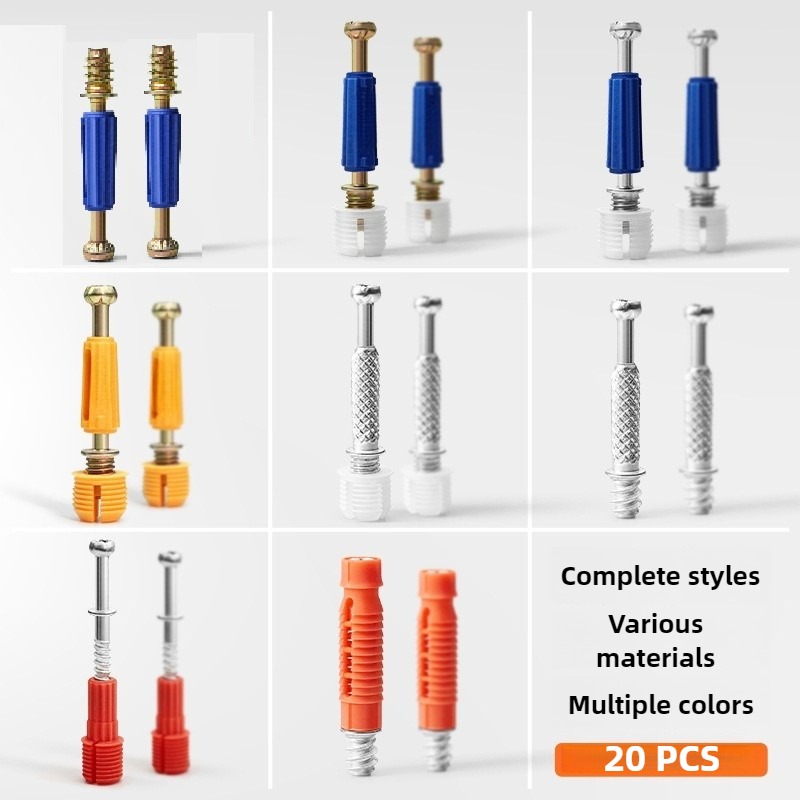 20 szt. Złączki Meblowe Trzy w – Furniture Hardware Fasteners recenzja i cena