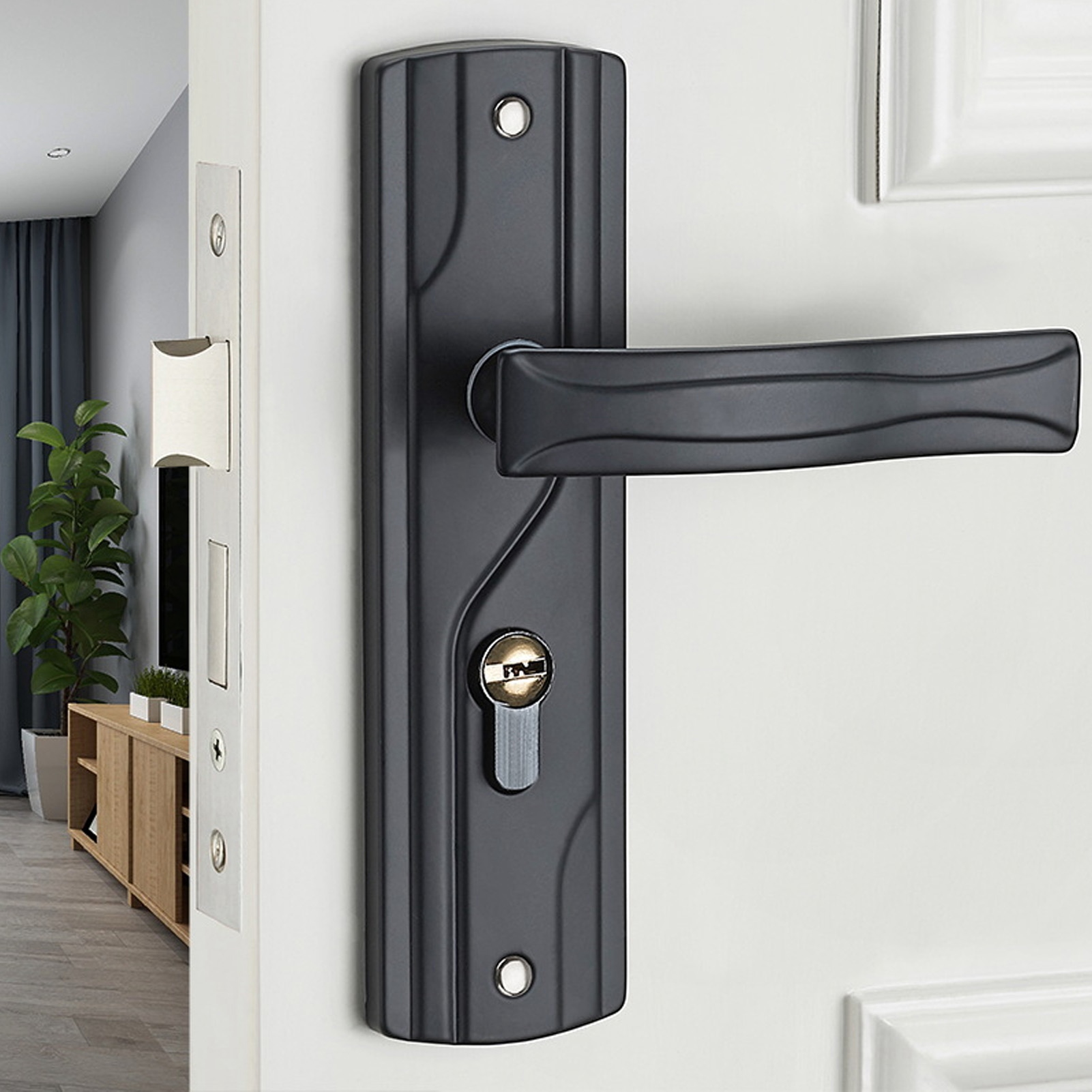 Blokada klamki ze stali mangan – Door Handle Bar recenzja i cena