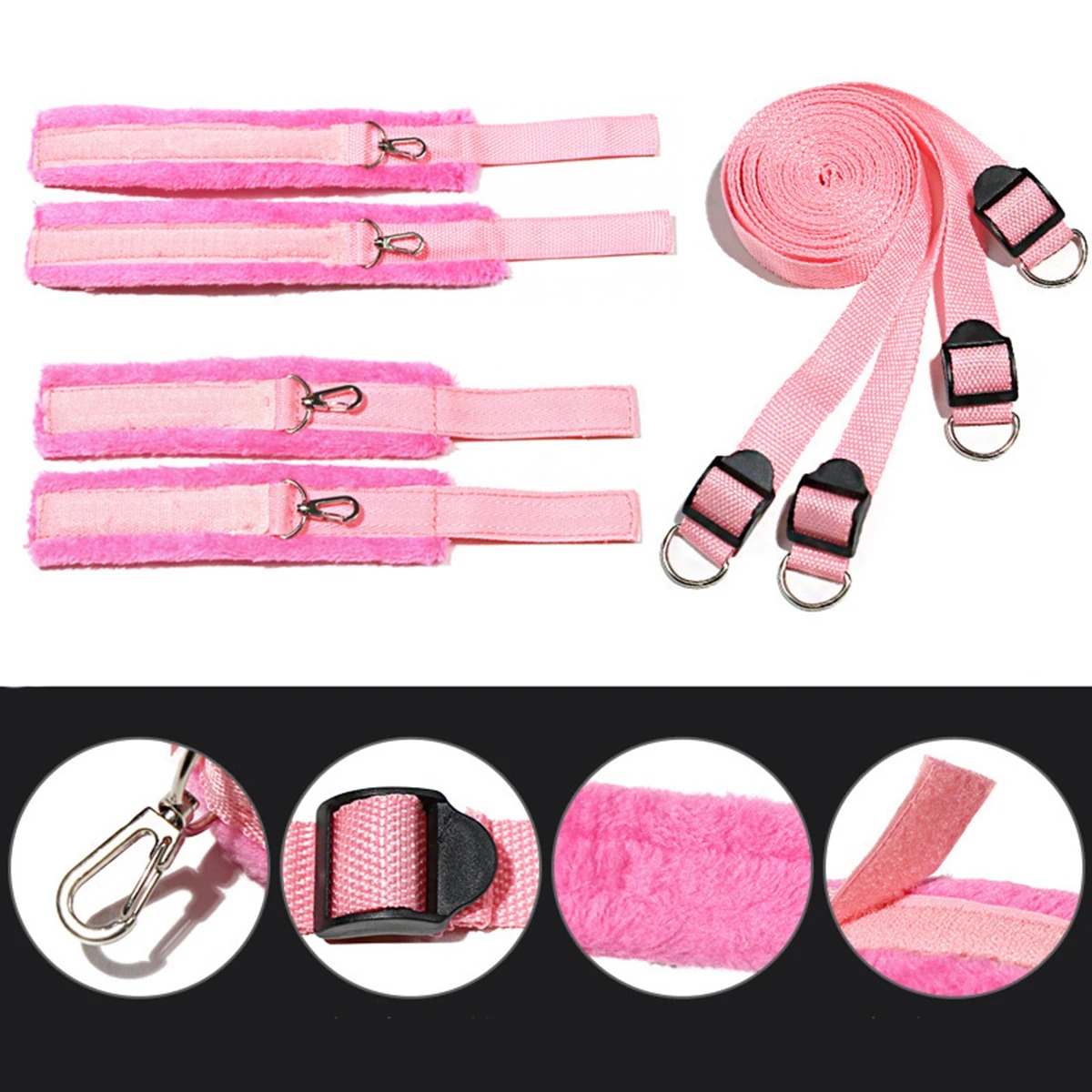 System blokady do łóżka BDSM,  – Furniture Leg Set recenzja i cena