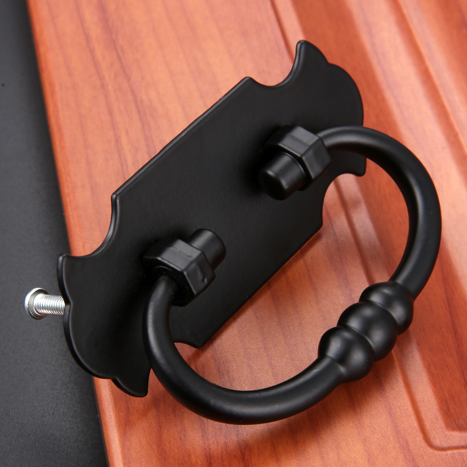 1Pc 88*56mm czarna rękojeść ze – Furniture Hardware Black recenzja i cena