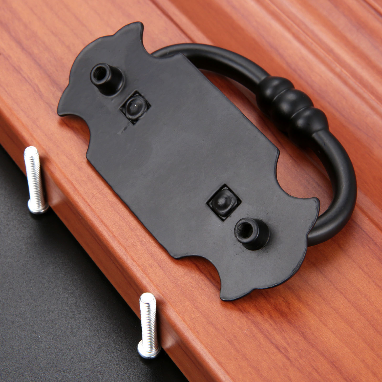 1Pc 88*56mm czarna rękojeść ze – Furniture Hardware Black recenzja i cena