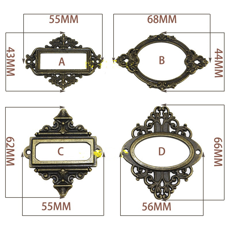 3 sztuk antyczne rzeźbione akc – Furniture Hardware Names recenzja i cena
